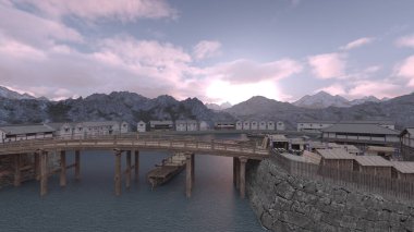 Limanın 3B görüntülemesi