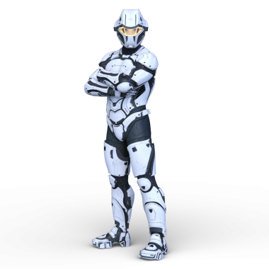 Bir siber adamın 3 boyutlu canlandırması