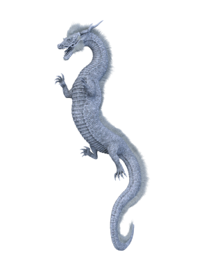 Bir ejderhanın 3D canlandırması