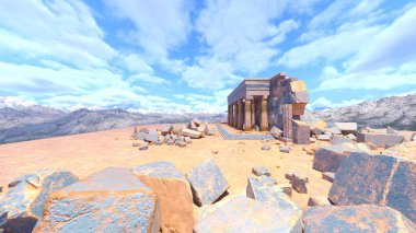 Eski harabelerin 3D yansıması