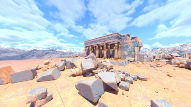 Eski harabelerin 3D yansıması