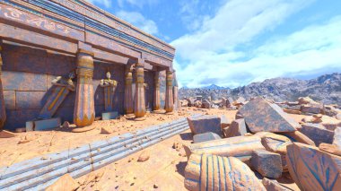 Eski harabelerin 3D yansıması