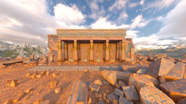 Eski harabelerin 3D yansıması