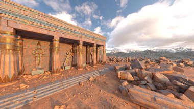 Eski harabelerin 3D yansıması