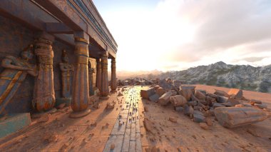 Eski harabelerin 3D yansıması