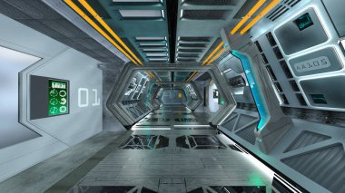 Uzay aracının 3 boyutlu görüntülemesi