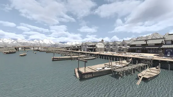 Limanın 3B görüntülemesi