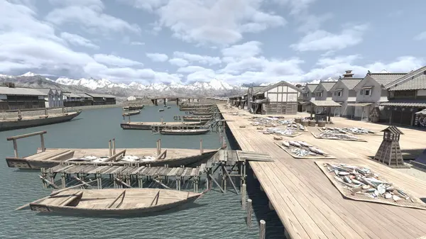 Limanın 3B görüntülemesi