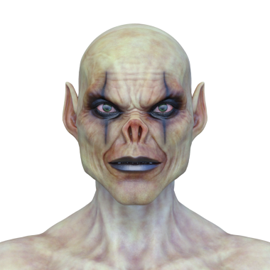 Genç bir iblisin 3 boyutlu canlandırması