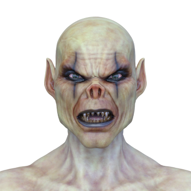 Genç bir iblisin 3 boyutlu canlandırması