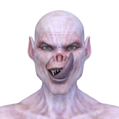 Genç bir iblisin 3 boyutlu canlandırması