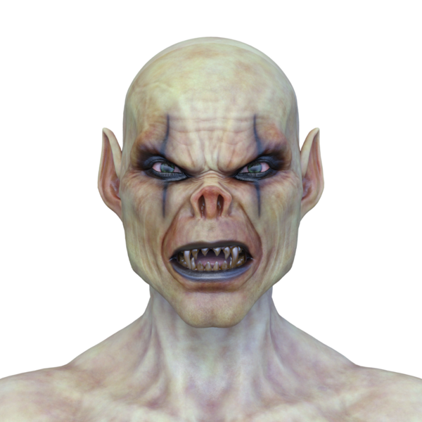 Genç bir iblisin 3 boyutlu canlandırması