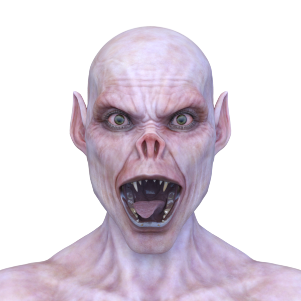 Genç bir iblisin 3 boyutlu canlandırması