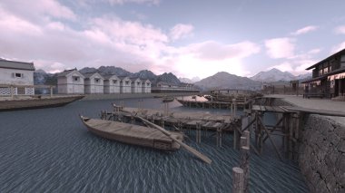 Limanın 3B görüntülemesi