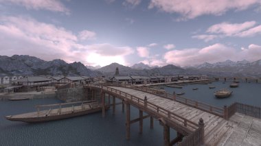 Limanın 3B görüntülemesi