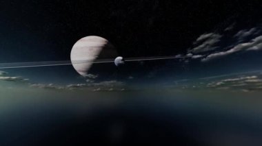 Dış uzayın 360 derece görüntülenmesi