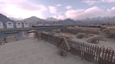 Limanın 3B görüntülemesi