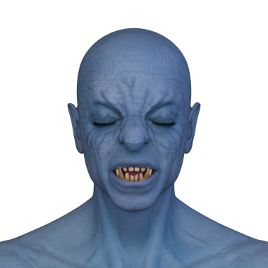 Genç bir iblisin 3 boyutlu canlandırması