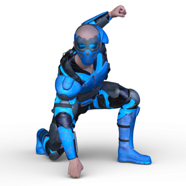 Bir siber adamın 3 boyutlu canlandırması