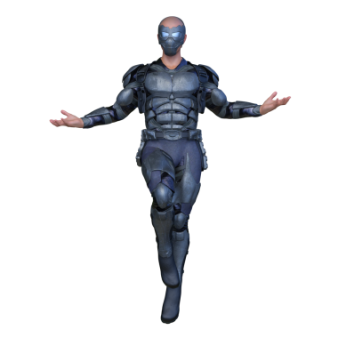 Bir siber adamın 3 boyutlu canlandırması