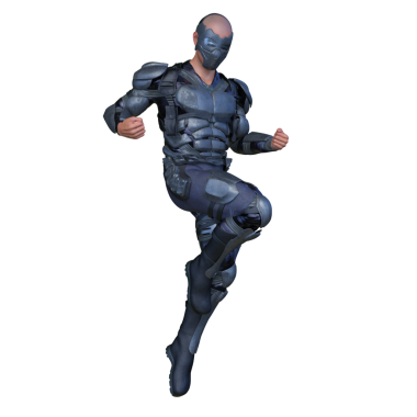 Bir siber adamın 3 boyutlu canlandırması