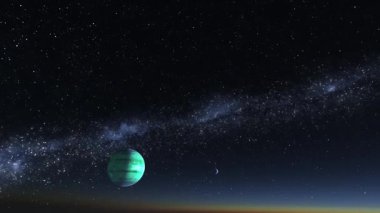 Dış uzayın 360 derece görüntülenmesi