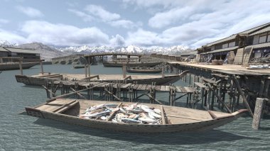 Limanın 3B görüntülemesi