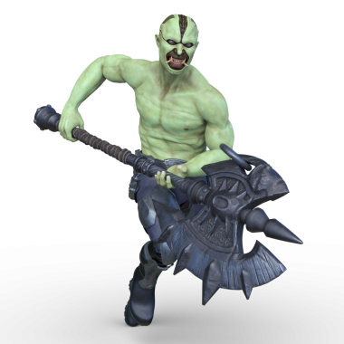 Genç bir iblisin 3 boyutlu canlandırması