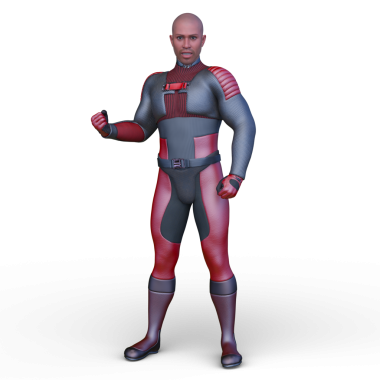 Bir siber adamın 3 boyutlu canlandırması