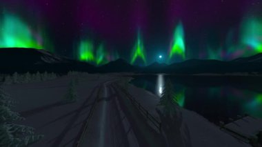 360 derece 360 derece vahşi doğanın 3 boyutlu yansıması