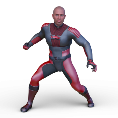 Bir siber adamın 3 boyutlu canlandırması