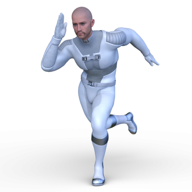 Bir siber adamın 3 boyutlu canlandırması