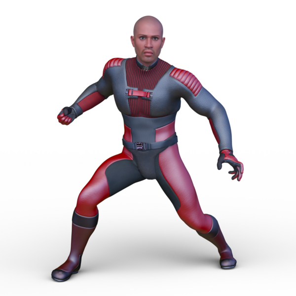 Bir siber adamın 3 boyutlu canlandırması