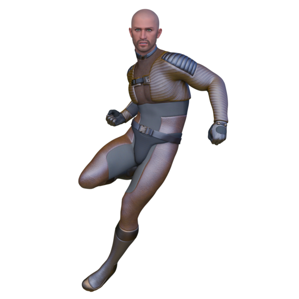 Bir siber adamın 3 boyutlu canlandırması