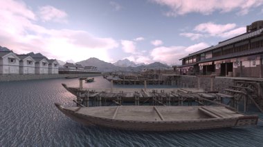 Limanın 3B görüntülemesi