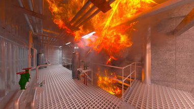 Uzay aracının 3 boyutlu görüntülemesi