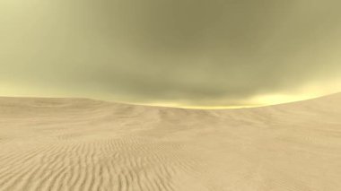 Çölün 360 derece görüntülenmesi