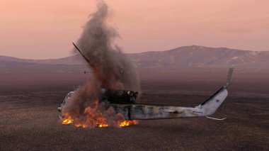 Helikopterin 3 boyutlu görüntülemesi