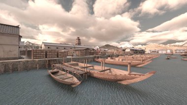 Limanın 3B görüntülemesi