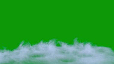 Duman arkaplanının 3B canlandırması