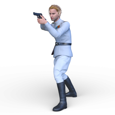 Bir askerin 3D canlandırması