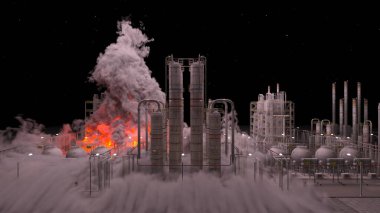 Üssün 3 boyutlu görüntülemesi saldırı altında