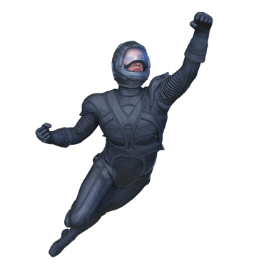 Bir siber adamın 3 boyutlu canlandırması