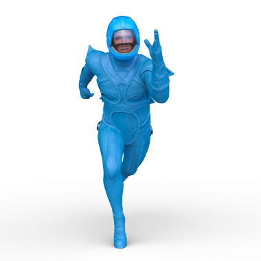 Bir siber adamın 3 boyutlu canlandırması