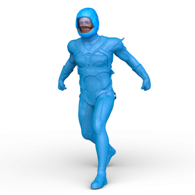 Bir siber adamın 3 boyutlu canlandırması