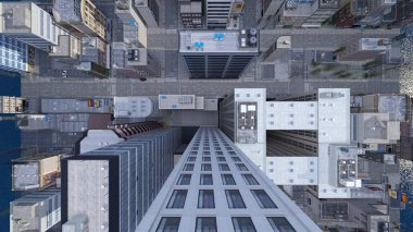 Kentin 3B görüntülemesi: Kuş Gözü Görünümü