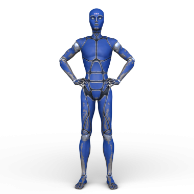 Bir robotun 3D canlandırması