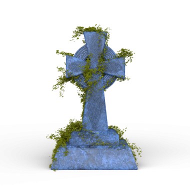 Mezar taşının 3B canlandırması