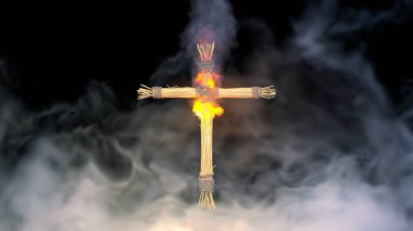 Saman haçının 3B görüntülenmesi