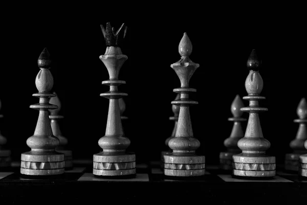 黑白棋棋子 — 图库照片